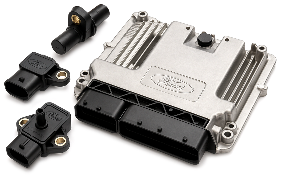 Sterowniki czujniki silnika, obudowy komputera