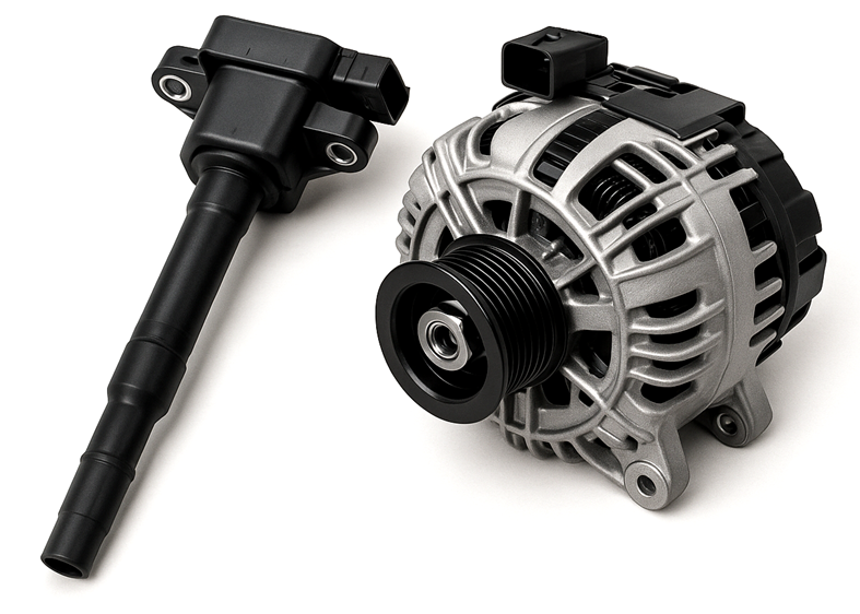 Układ elektryczny silnika, zapłon