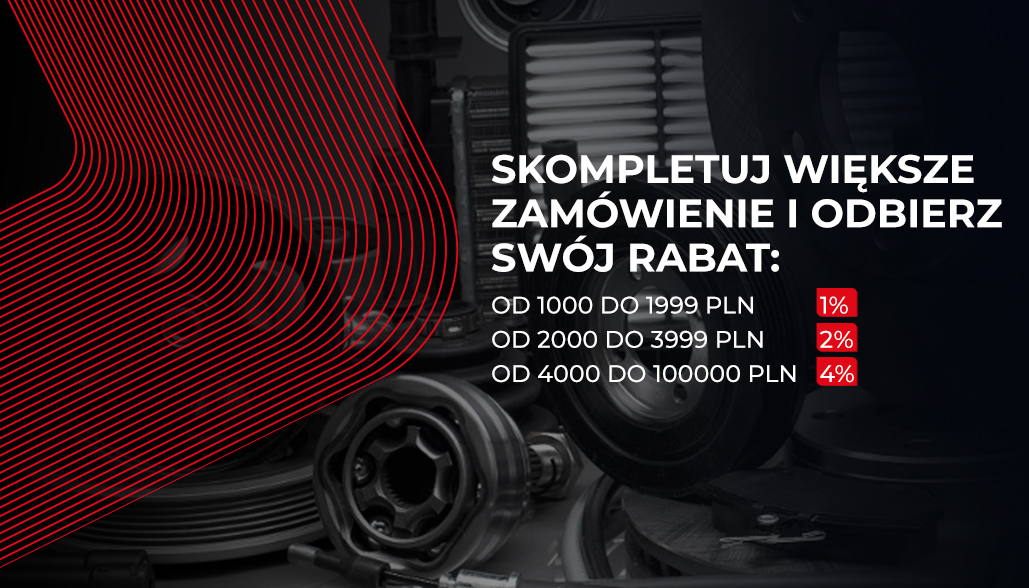 Rabaty - wcześniej wyprz