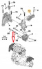 Poduszka silnika Citroen OE Jumpy C4 Picasso II 9816338580