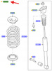 TYLNY ZESTAW MOCOWANIA FIESTA 01-08 FUSION 01-12 1256259 _ 2S61-18A103-AA