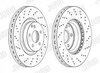 Mercedes-Benz OE 2214211012 tarcze