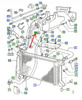 PRZEWÓD ELASTYCZNY CHŁODNICY DÓŁ FORD TRANSIT Mk3 1985-1991_6187285_86VB-8286-DB