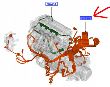 WIĄZKA SILNIKA FORD FUSION 2008-2012 Zetec-S _1570298_6S6T-14K011-DJ