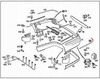 Mercedes-Benz E KALSA W211 A 211 885 03 74 LISTWA OZDOBNA LEWA