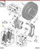 Klocki hamulcowe przednie Citroen C3 C4 DS3 OE 1617275680