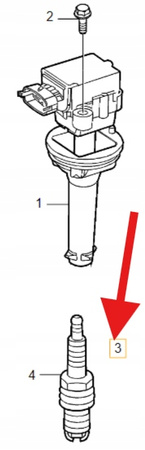 ZESTAW 5x ŚWIECE ZAPŁONOWE 2.0 B5 VOLVO S80 2007- V70 2008- OE 31272399