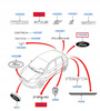 EMBLEMAT FORD FOCUS Mk3 FIESTA GALAXY S-MAX 06- 1141163 _ 2S61-A425A52-AA