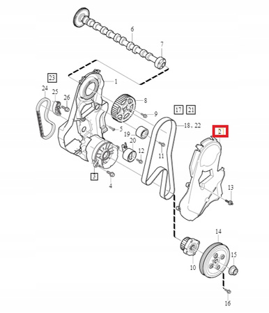 OBUDOWA ROZRZĄDU VOLVO S60 II 12-18r S80 II 12-15r