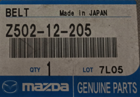 Pasek rozrządu - Mazda 323 BJ BA_Z50212205