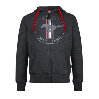 BLUZA FORD MUSTANG GRAFITOWA ROZPINANA rozm. L