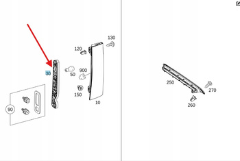LEWA OPRAWKA WKŁAD LAMPY TYŁ MERCEDES SPRINTER W907 W910 OE A9108206800
