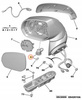 LAMPKA W LUSTERKO LEWE CITROEN C3 PICASSO C4 PICASSO OE 6325G8