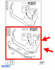 OSŁONA ZDERZAKA PRZÓD VOLVO XC90 2016-2019 OEM/OE 39799480