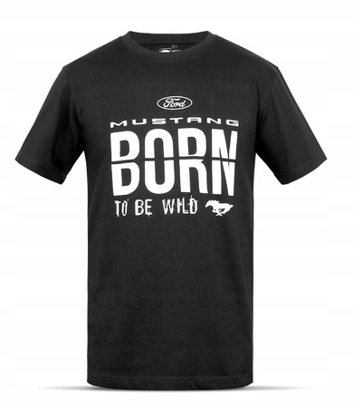 KOSZULKA FORD MUSTANG BORN TO BE WILD NOWY WZÓR M