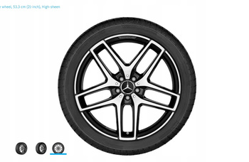 Felga aluminiowa Mercedes-Benz GLE W292 OE AMG