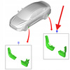 CHLAPACZE TYŁ KPL FORD FOCUS ACTIVE KOMBI 2018- 2360329 _ AMJX7J-N286A12-BA