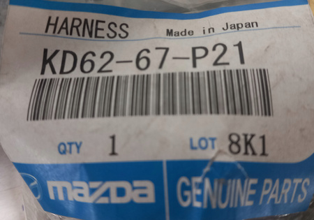 Zabezpieczenie układ elektryczny - Mazda 3 BN 6 GL_KD6267P21