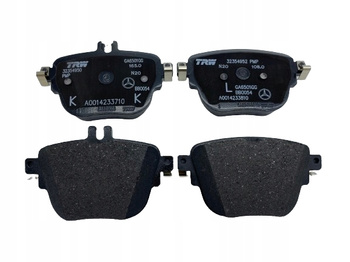 ORYGINALNY ZESTAW KLOCKÓW HAMULCOWYCH MERCEDES A0004206200 | 0004206200