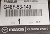 Wzmocnienie boczne górne prawe - Mazda 6 GL_G48F53140