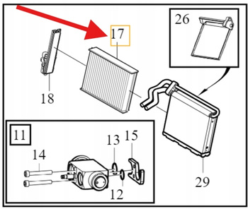FILTR KABINOWY VOLVO V40 2013- CC OE 31404959