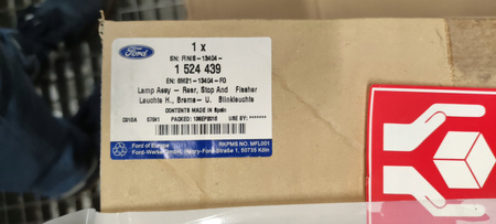 LAMPA PRAWY TYŁ ZEWĘTRZNA FORD GALAXY 2006- 1524439 _ 6M21-13404-FG