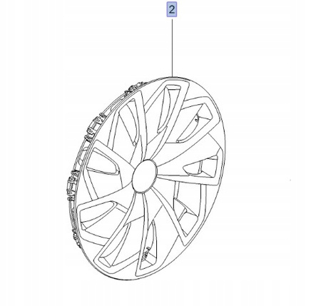 Opel Astra K, Insignia B kołpaki kpl. 4 sztuk 16" oryginał NOWE GM_13409775 