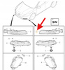 LEWA LAMPA POSTOJOWA DZIENNA DRL LED VOLVO V40 2014- OE 31290578