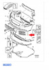 KRATKA ZAŚLEPKA ZDERZAKA PRZÓD LEWA VOLVO V50 2008- OE 30779102