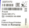 Przednie klocki hamulcowe Volvo OE 31658359