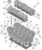 Pokrywa zaworów 1,6 VTI OE 0248L7