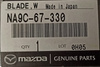 Pióro wycieraczki prawe - Mazda MX-5 ND_NA9C67330