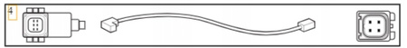 PRZEWÓD WIĄZKI SILNIKA LVDS VOLVO S60 V60 2019- XC60 2018- OE 32265007