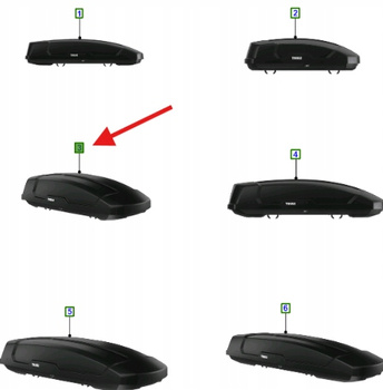 BOX DACHOWY THULE FORCE XT M 2430265 _ A66SX-550B00-CE