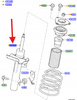 AMORTYZATOR LEWY PRZÓD FORD FOCUS 2004- OE 1681215 _ 4M51-18K001-ACF