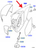 LUSTERKO ZEWNĘTRZNE LEWE FORD S-MAX 2006- OE 1777067 _ 6M21-17683-ARG