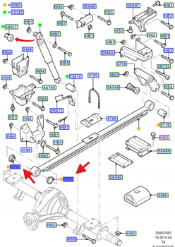 TULEJA TRANSIT 2006 - 2014 1720483 _ 6C11-5781-BB