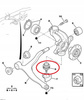 Sworzeń wahacza przedniego Citroen OE C5 Xantia 364071