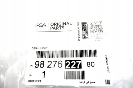 POKRYWA ZAWORÓW CITROEN C3 C4 BERLINGO JUMPY EXPERT PARTNER OE 9827622780