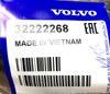 Volvo OE 32222268 przewód powietrza doładowującego