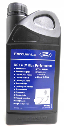PŁYN HAMULCOWY FORD 1L DOT 4 LV HIGH PERFORMANCE 2792362 _ RU7J-M6C65-BA