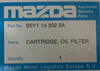 Filtr oleju - Mazda 121 323 626 Demio Xedos 6_B6Y114302A