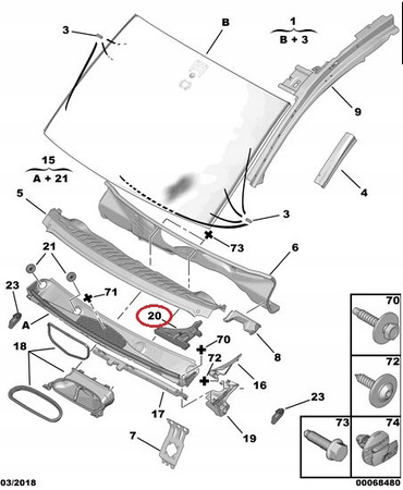 LEWE WYGŁUSZENIE PODSZYBIA CITROEN BERLINGO OE 8251ES