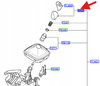 GAŁKA ZMIANY BIEGÓW MMT6 FORD FOCUS MONDEO SMAX 1803356 _ 7G9R-7217-CAD
