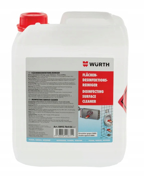 WURTH PREPARAT DO DEZYNFEKCJI KLIMATYZACJI 5L