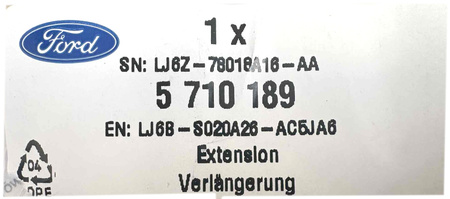 LISTWA PODSZYBIA PRAWY PRZÓD FORD KUGA 2020- 5710189 _ LJ6B-S020A26-AC5JA6