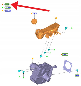 ZESTAW NAPRAWCZY CYLINDRA GŁÓWNEGO KUGA 2020- 2251154 _ KTJX61-2L210-CB