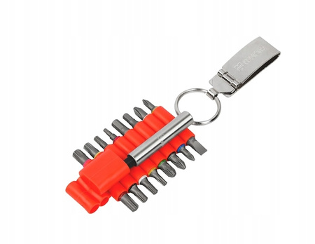 WURTH Zestaw bitów C6.3(1/4) z metal. klipsem 17el