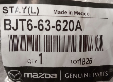 Siłownik lewy klapy bagażnika - Mazda 3 BM/BN_BJT663620A