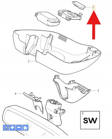 CZUJNIK DESZCZU VOLVO S60 V60 2011- XC70 XC60 2009- OE 31369747